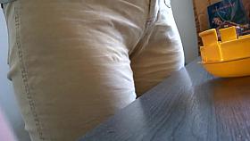 Hungarian co-worker cameltoe