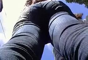 Hot girl with a nice 360 view