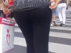 See trough tight black