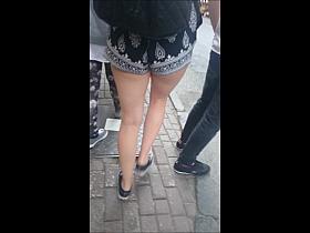 Turkish teen - Street Voyeur