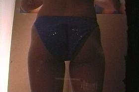 Voyeur ass in sexy panties