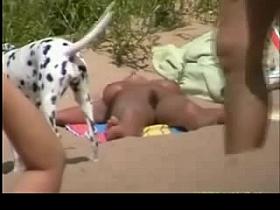 Lucky On Nude Beach by TROC