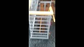 Library Stairwell Buttcrack Perfectly Timed Video