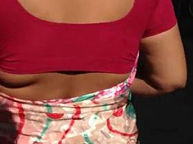 big ass nepali aunty walking