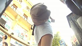 Amatuer upskirt schoolgirl brunette video