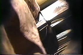 2 Friends Upskirt G-String and Gray Panty