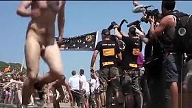 Take a look at this crazy nude marathon