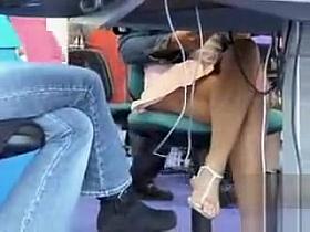 Under the desk upskirt at computer lab