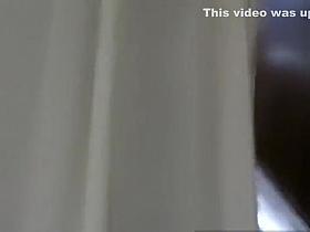 Peeping a nice butt under a long skirt