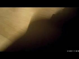 Busty girl bouncing boobs underground