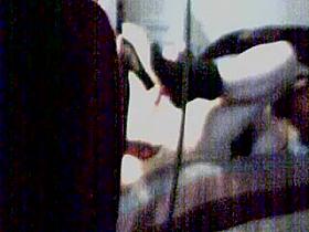 Hidden masturbation.. clit stim side view