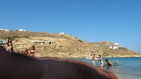 Exhibition at beach 3.