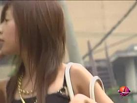 Top class babe prepared for a date with no panties sharking