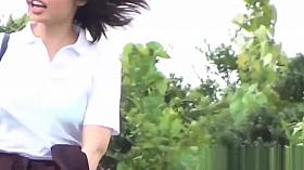 Naughty japan teens pee