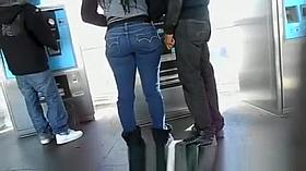 Big ass tight jeans