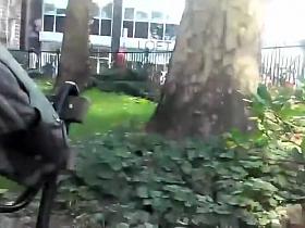 Barely a glance of an upskirt