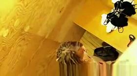 Blonde Caught in Dressing Room