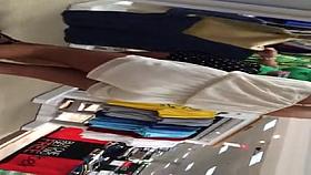 White booty shopping