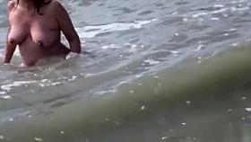 NUDEAmateur Nude Beach MILFs