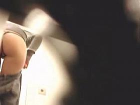 One of many dressing room voyeurs - 05