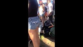 Amazing Cheeks in shorts