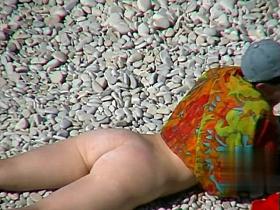 Nude Beach. Voyeur Video 235