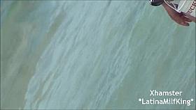 Amazing Milf in Sexy white Bikini South Beach Miami