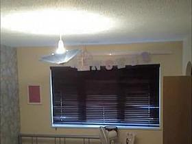 Sweet brunette singing and changing after the shower