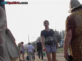 Hawt youthful honey in denim