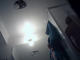 Fuckable girl caught brushing her hair