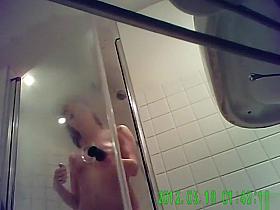 Foxy hottie gets her puffy nipples and meaty twat caught on tape