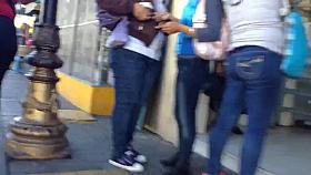 senora con un culazo