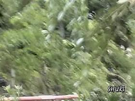 Pony-tailed confused pretty babe getting pulled into quick sharking scene