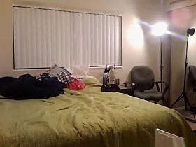 Girlfriend gets undressed and fucked big cock