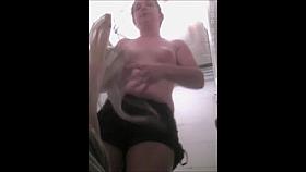 hidden cam of teen dressing