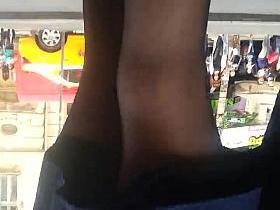 spy mature woman nylon and upskirt romanian