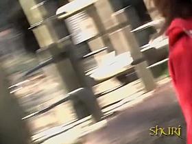 Kinky sharking video of a cute gal recorded in Japan