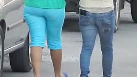 Culazo de chavita marcadito (lycra pesquero)