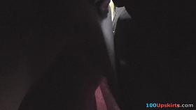 The hottest upskirts caught by voyeur in the public