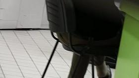 Candid mature dangling shoeplay feet