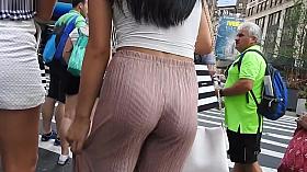 following Beautiful butt in sexy pants Voyeur Candid ass