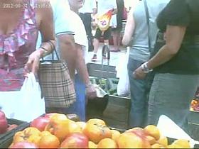 She Got Upskirted by 3 Guys!