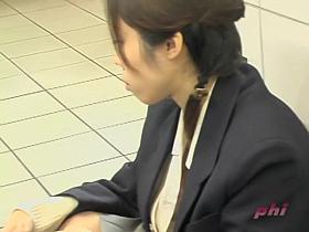 Downblouse compilation with perky little dolls being filmed with hidden cam