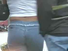 This sick guy searches for some street candid bitches.