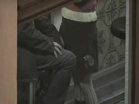 touch me !! she is hot .. encoxada