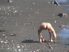 Nude Beach. Voyeur Video 173