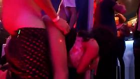 Innocent dolls blow dick and enjoy plowing and sex orgy