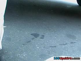 Bubble arse honey upskirts