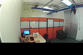 Horny office staff bust by boss