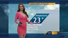 Sexiest weather woman in the history
